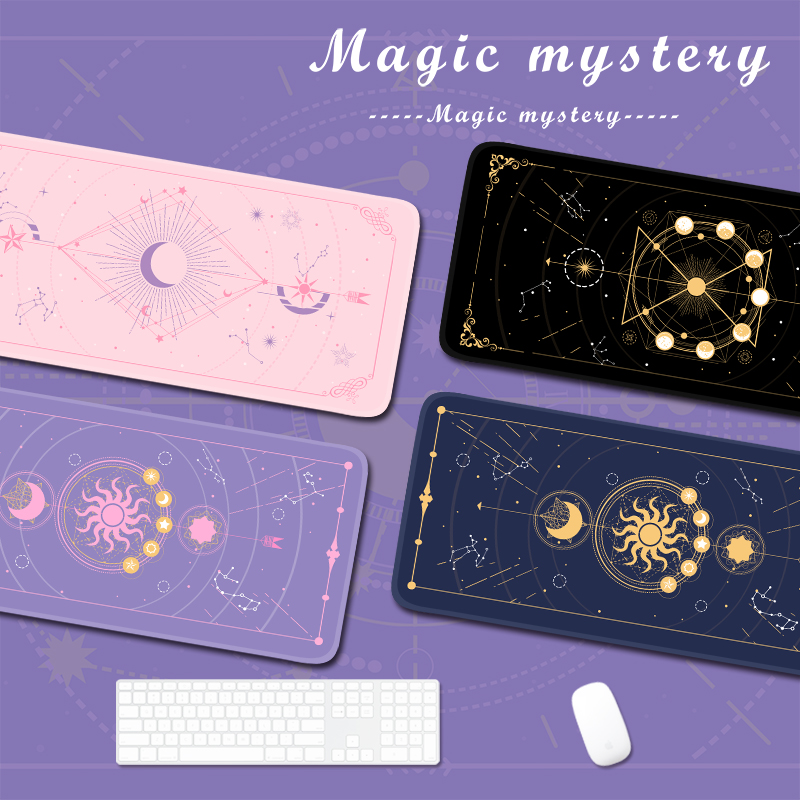 Laptop Accessories For Girls - Magic Moon Star Purple bardzo duża