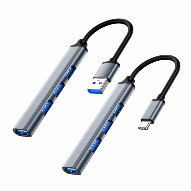 Laptop Accessories Usb - 4-portowy koncentrator USB-C 3.0/3.1-rozdzielacz wielu urządzeń