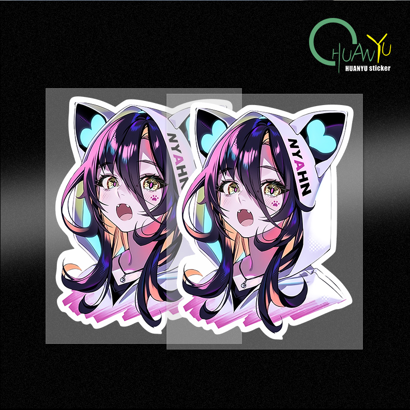 Laptop Accessories Girly - Naklejki ścienne Future Style Cute Anime
