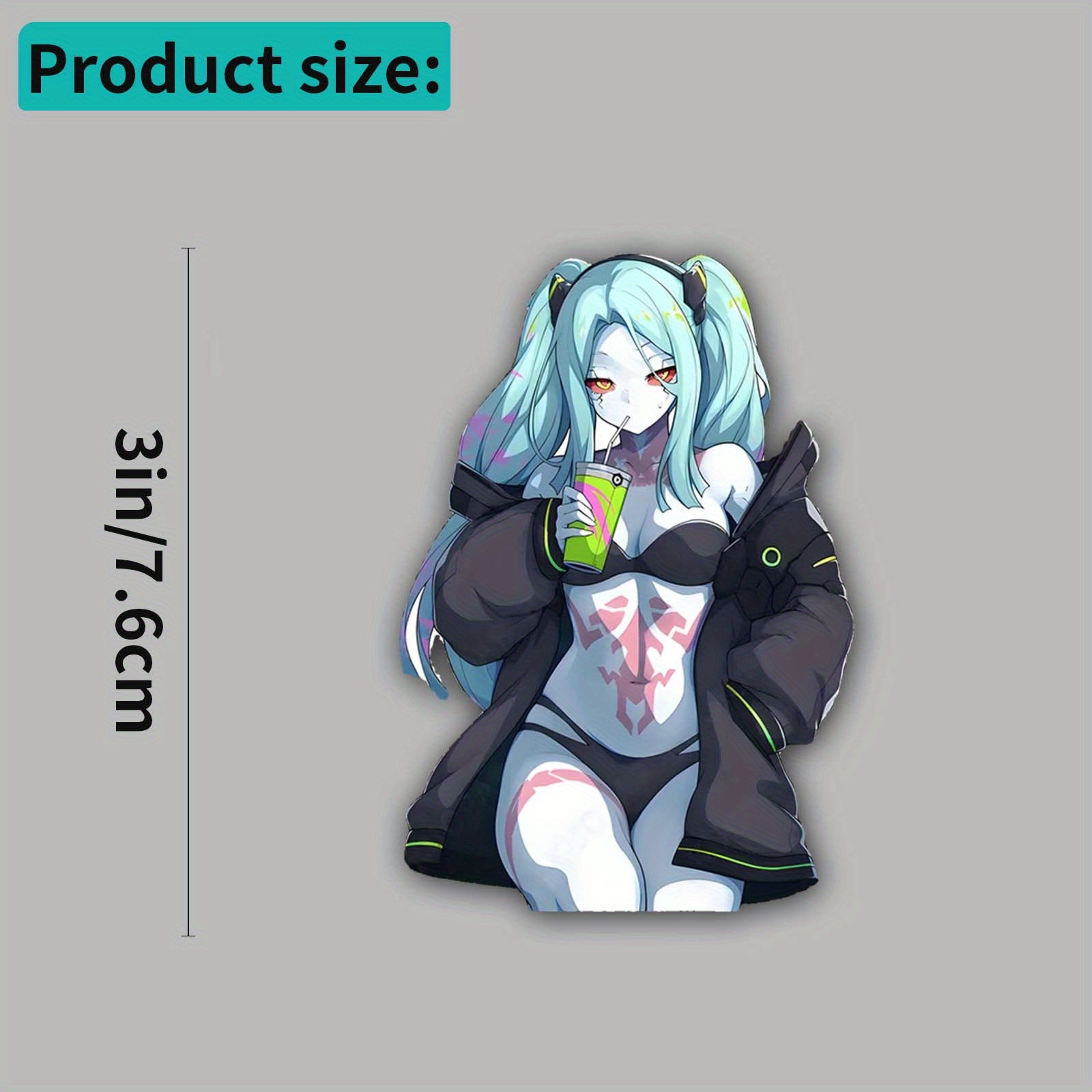 Naklejka z dziewczyną anime, w – Laptop Accessories Girly recenzja i cena