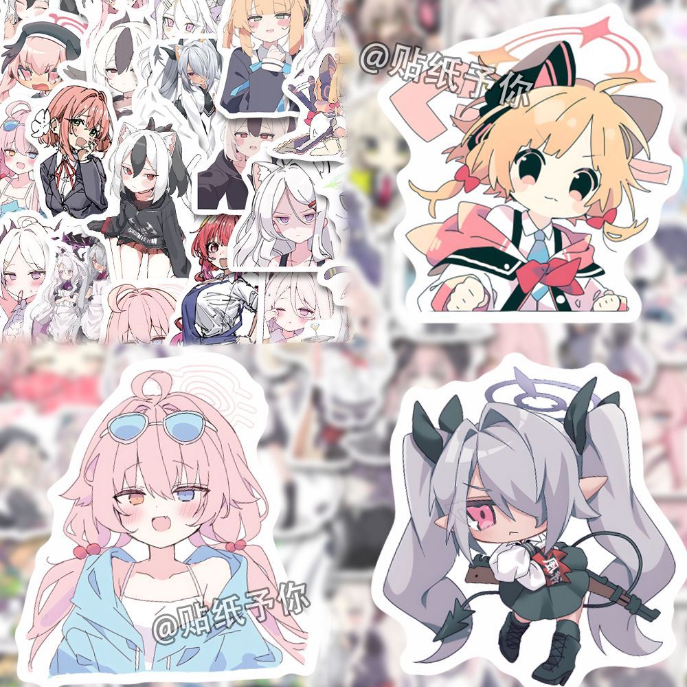 110PCS Anime Blue Archive Sora – Laptop Accessories For Girls recenzja i cena