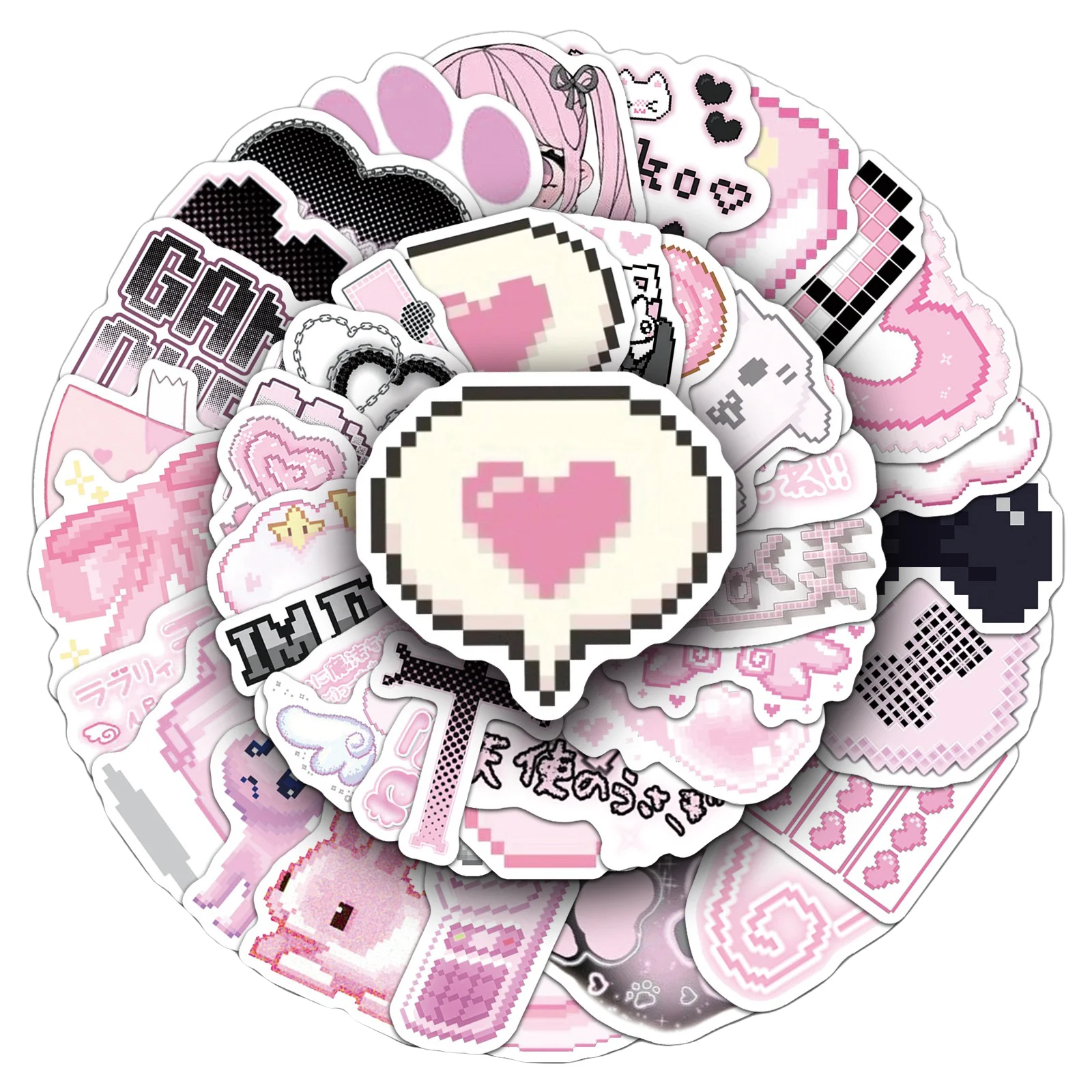 10/30/50 szt. Urocze pikselowe – Laptop Accessories Girly recenzja i cena
