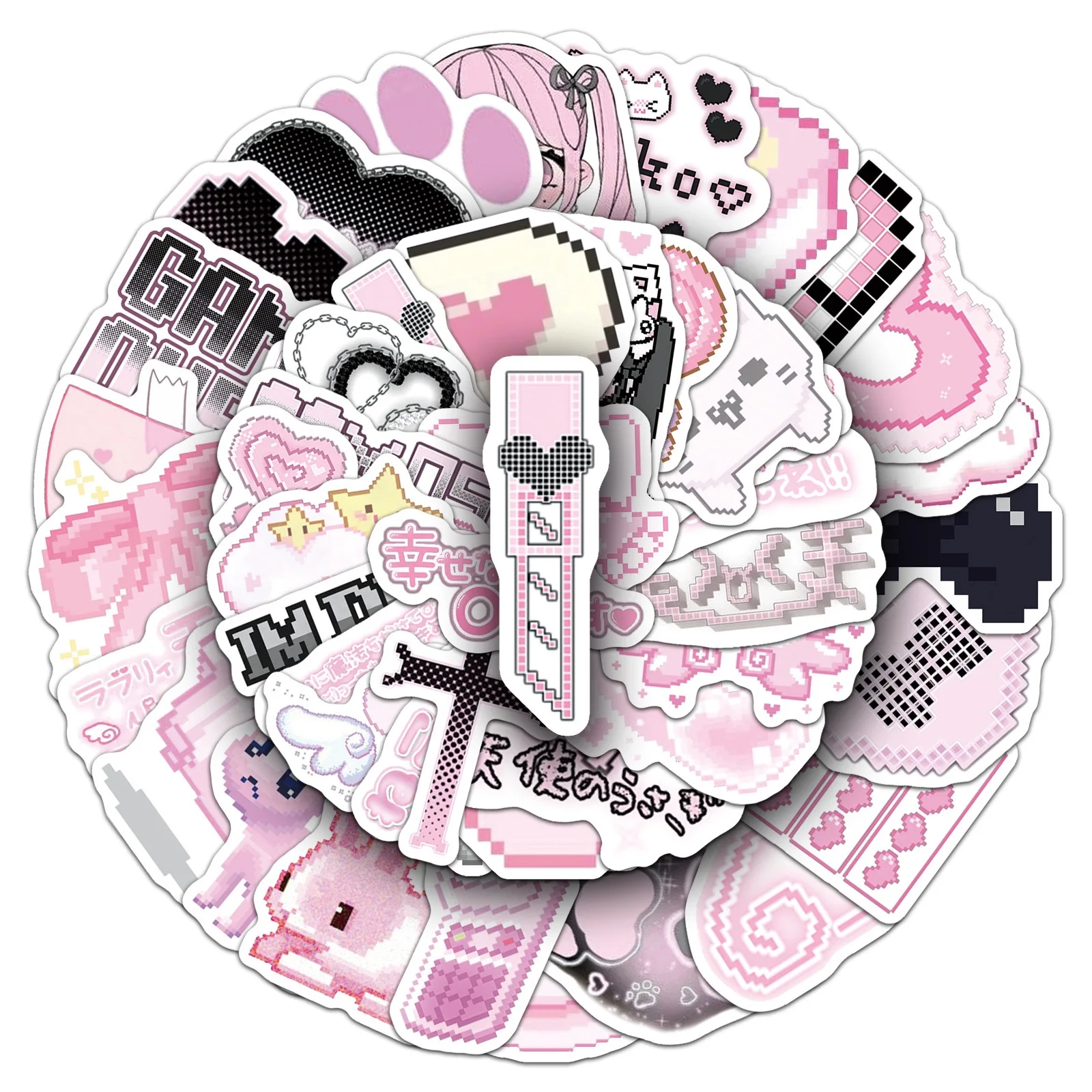 10/30/50 szt. Urocze pikselowe – Laptop Accessories Girly recenzja i cena