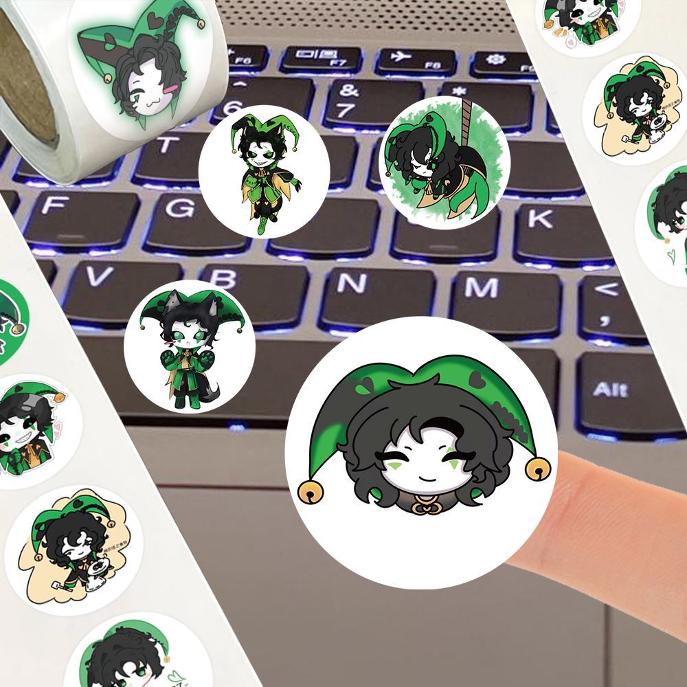 500 sztuk/rolka Anime The Frea – Laptop Accessories Wholesale recenzja i cena