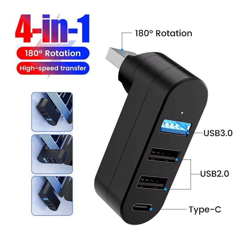 Hub USB 3.0 Mini Splitter Box  – Laptop Accessories Usb recenzja i cena