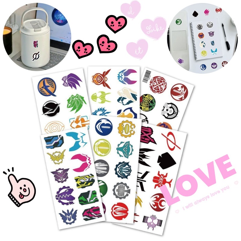 60 arkuszy naklejek z logo Kam – Laptop Accessories Wholesale recenzja i cena