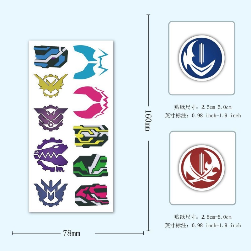 60 arkuszy naklejek z logo Kam – Laptop Accessories Wholesale recenzja i cena
